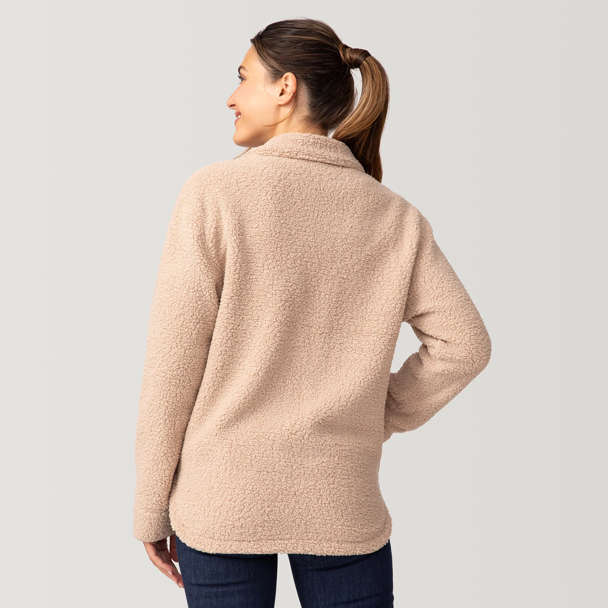 Women's Sherpa Shacket - Image 15