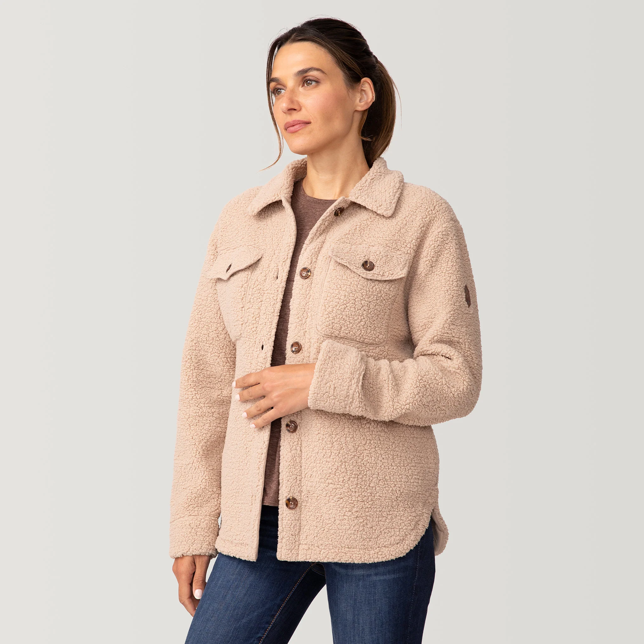 Women's Sherpa Shacket - Image 16