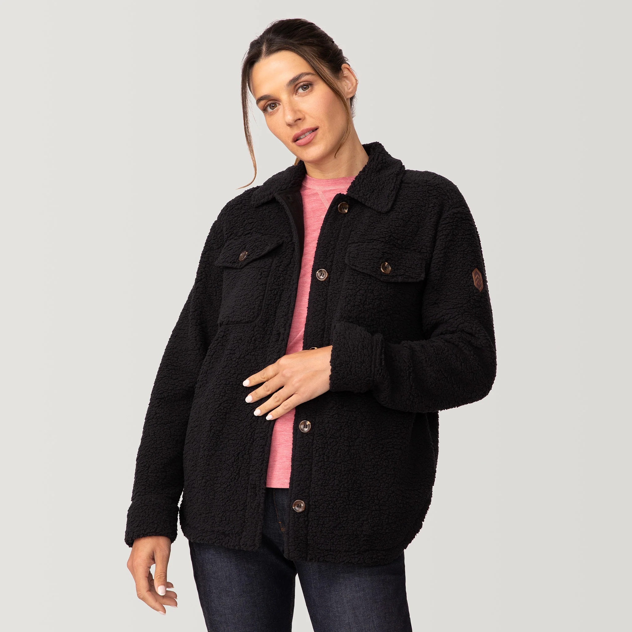 Women's Sherpa Shacket - Image 26