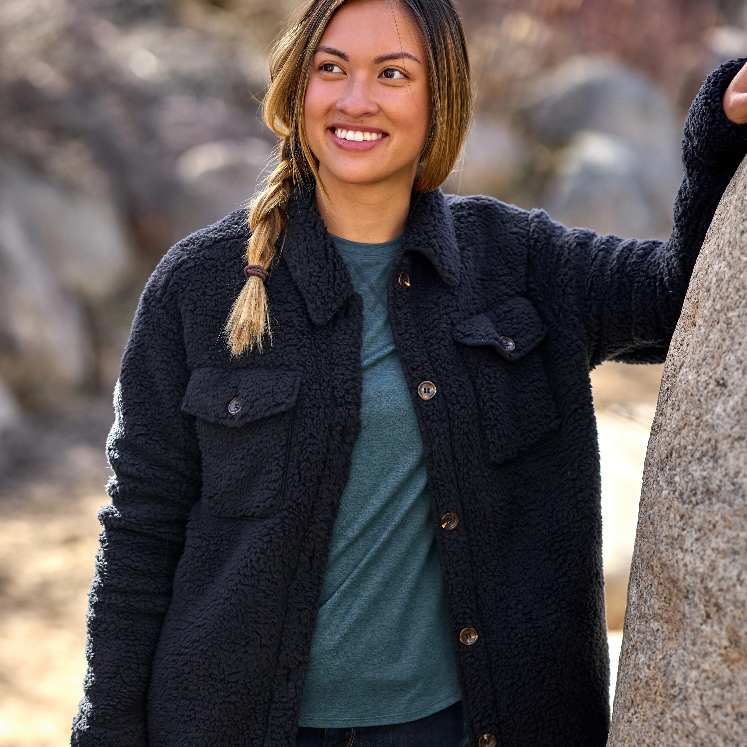 Women's Sherpa Shacket - Image 27