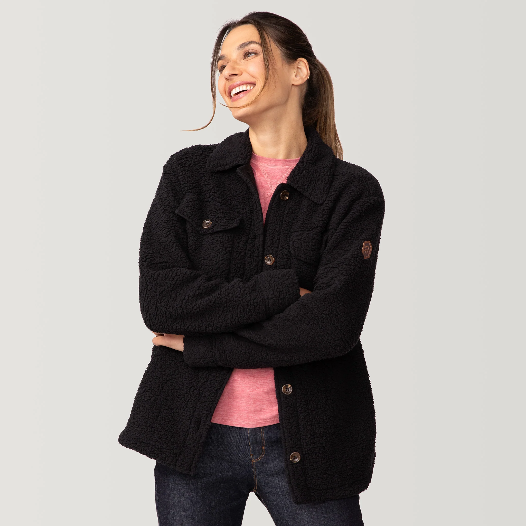 Women's Sherpa Shacket - Image 28