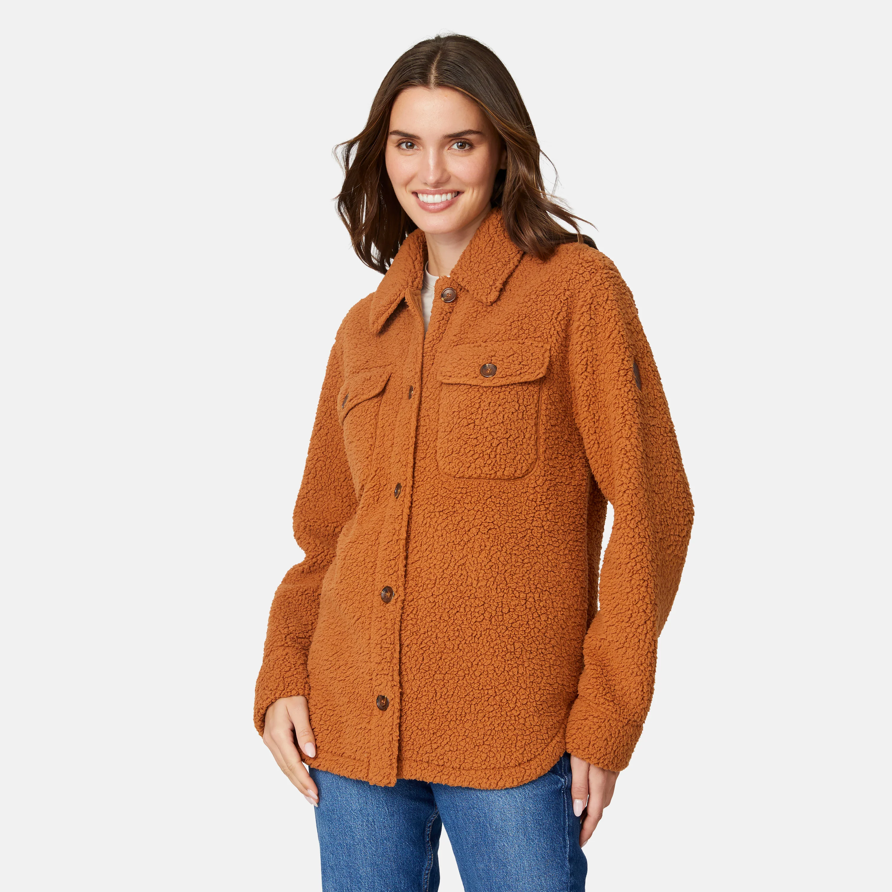 Women's Sherpa Shacket - Image 3