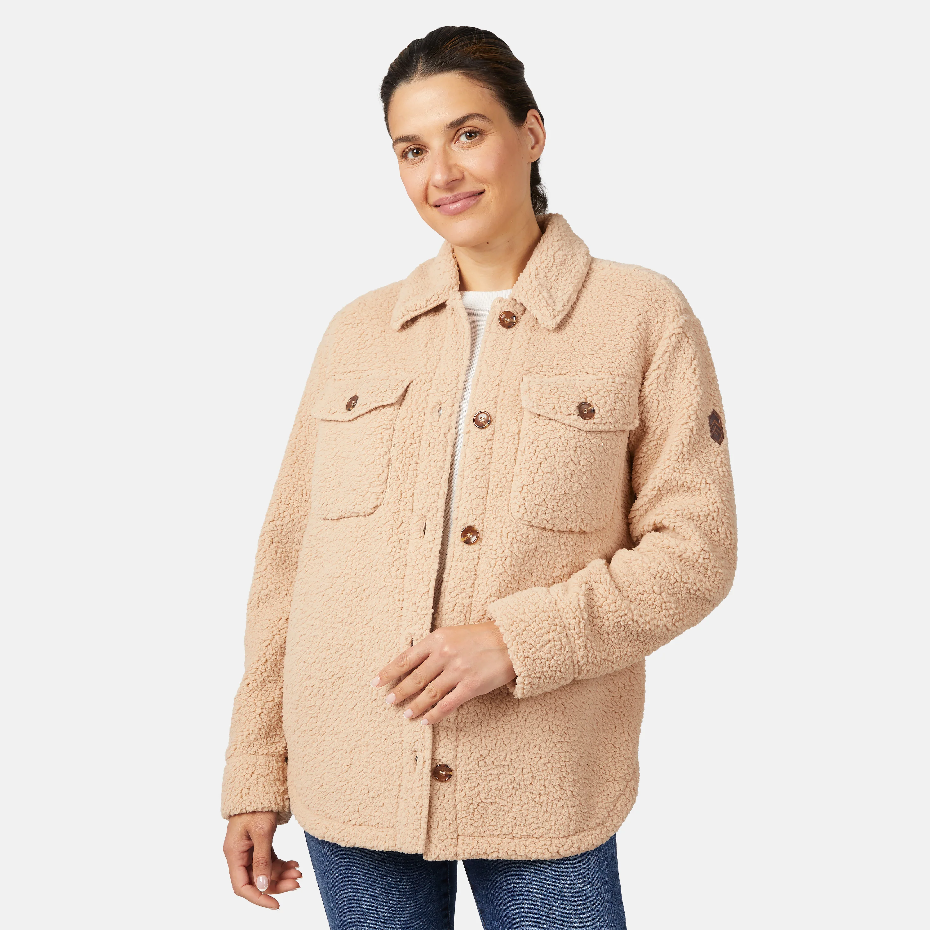 Women's Sherpa Shacket - Image 33