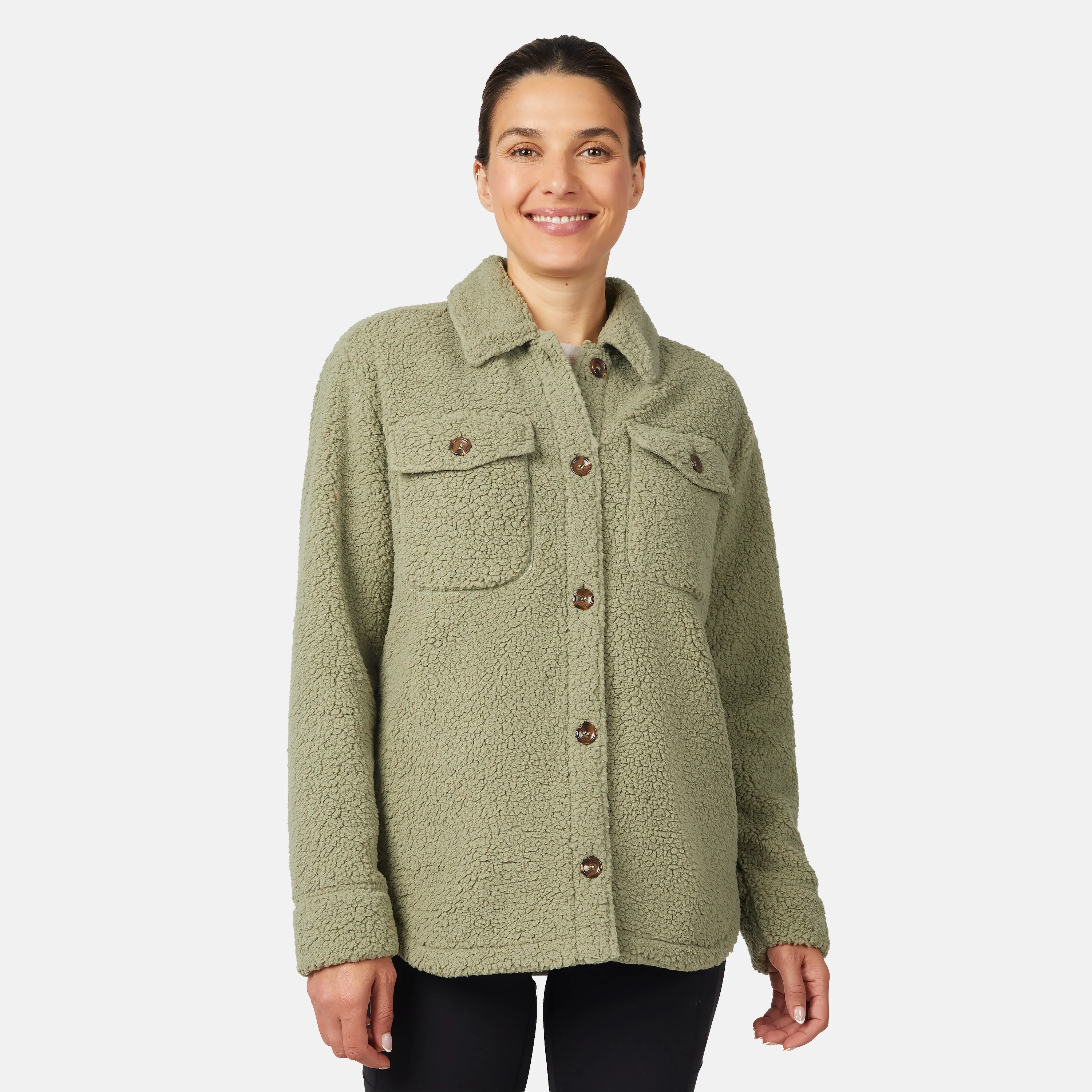 Women's Sherpa Shacket - Image 35