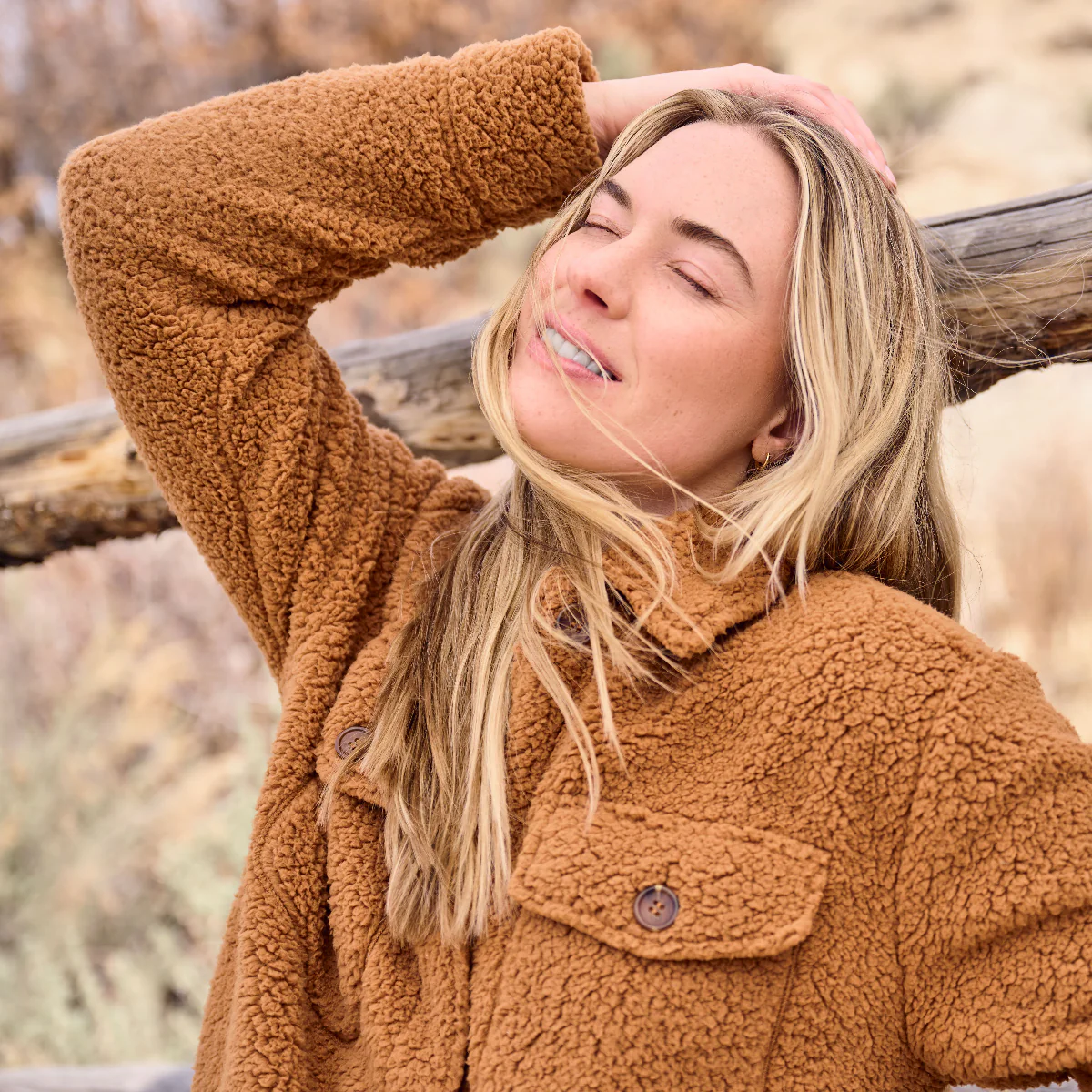 Women's Sherpa Shacket - Image 5
