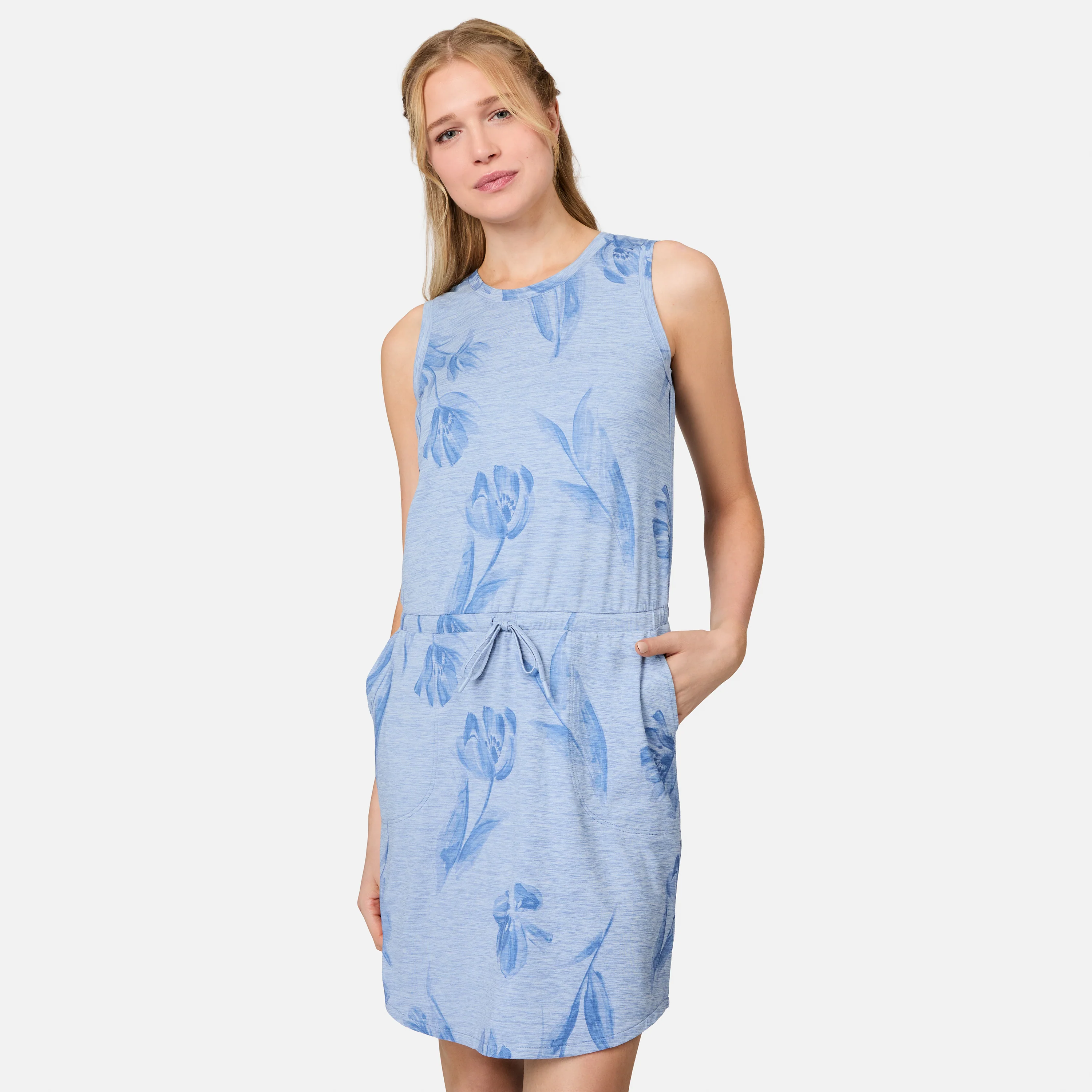 Women's Cloud Knit Shirttail Dress - Image 12