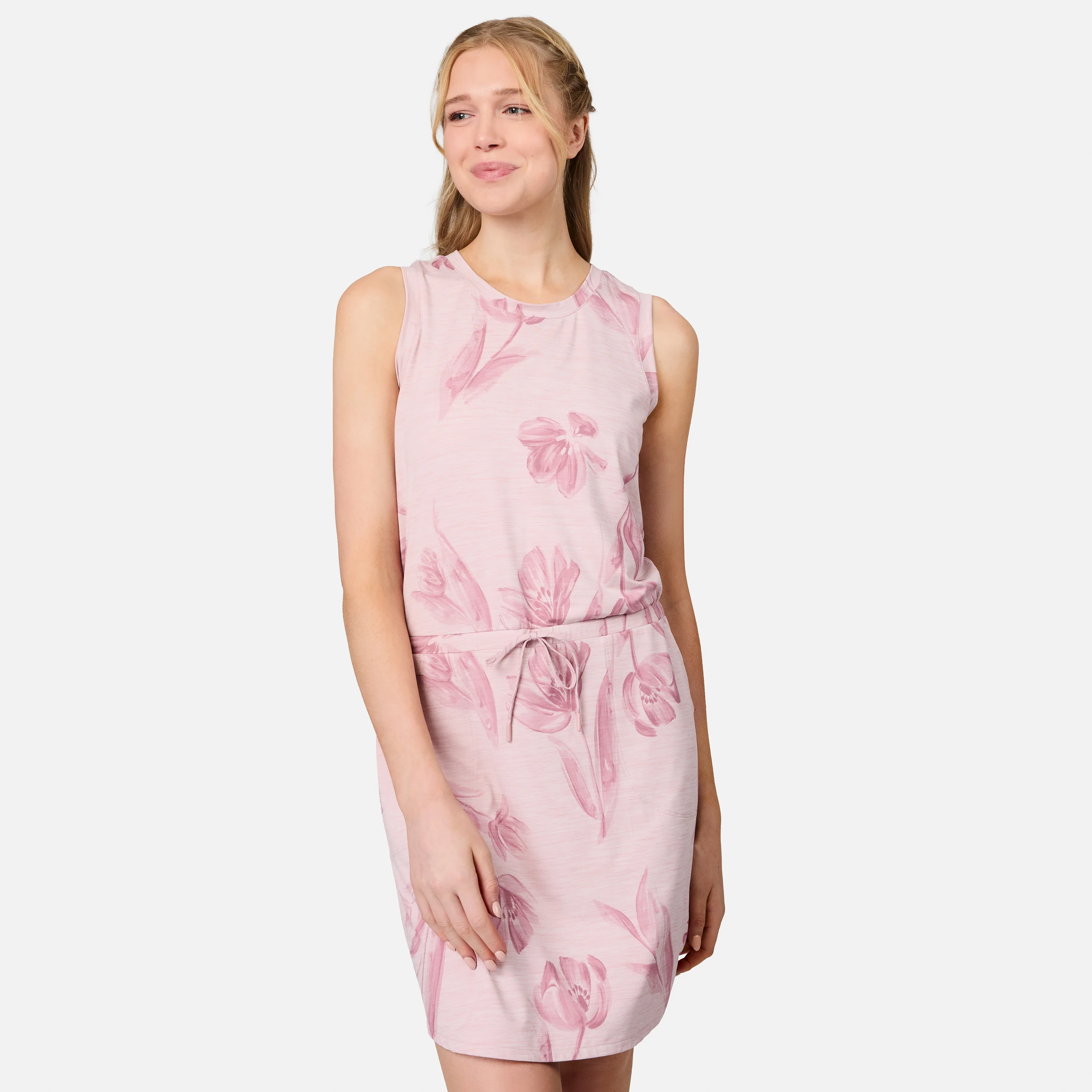 Women's Cloud Knit Shirttail Dress - Image 17