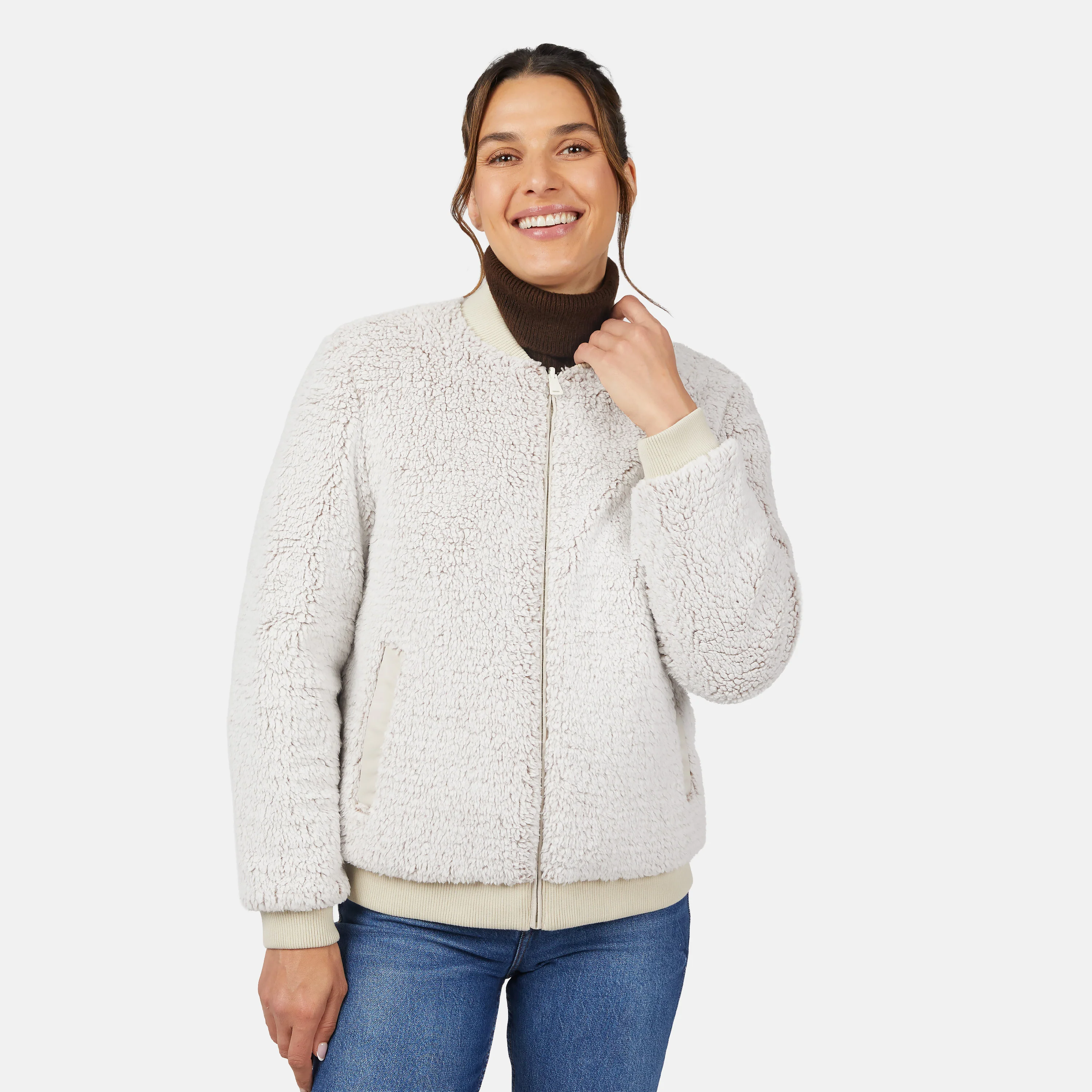 Women's Stratus Lite Reversible Quilted Bomber Jacket - Image 3
