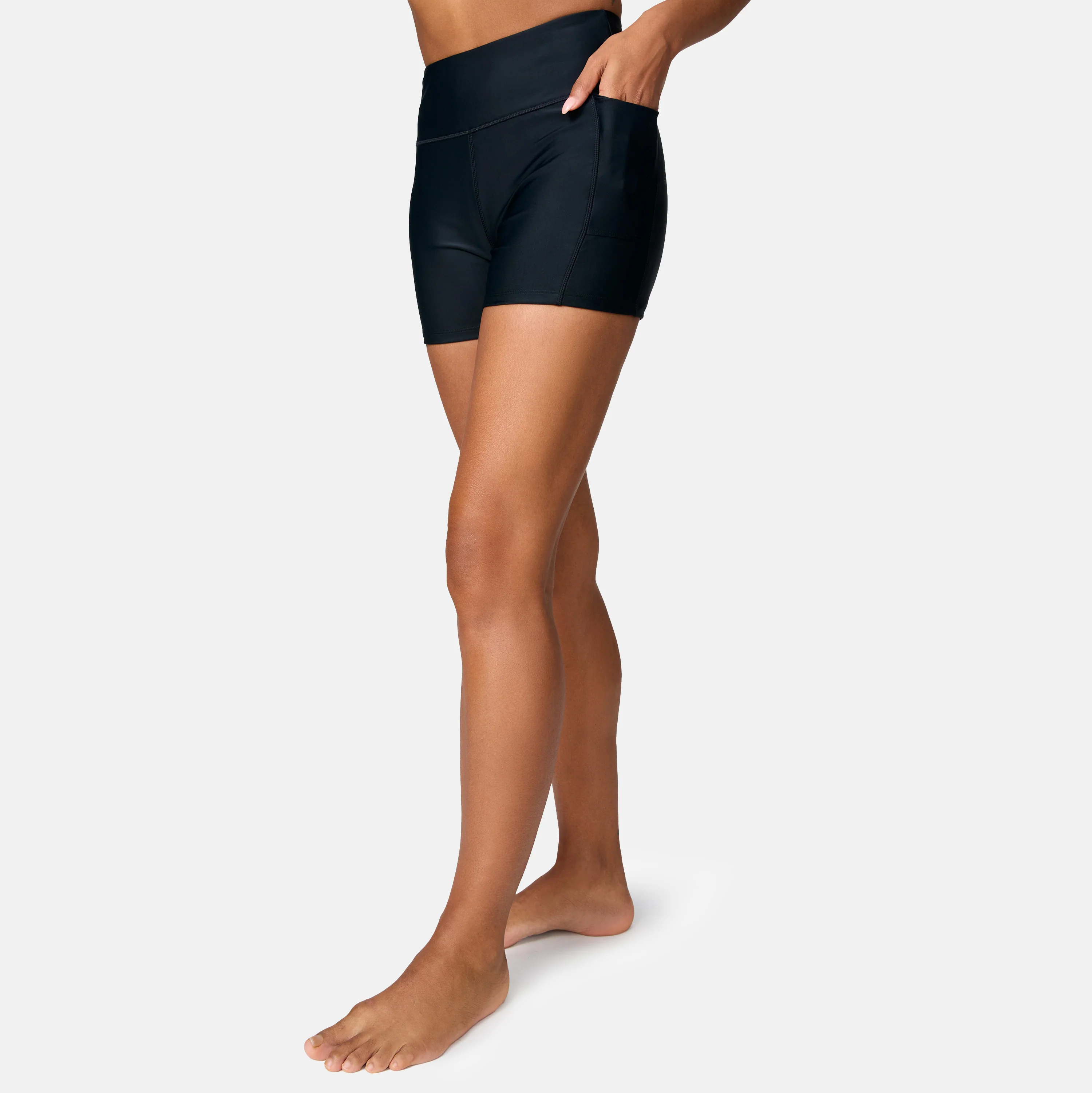 Women's Swim Biker Short - Image 3