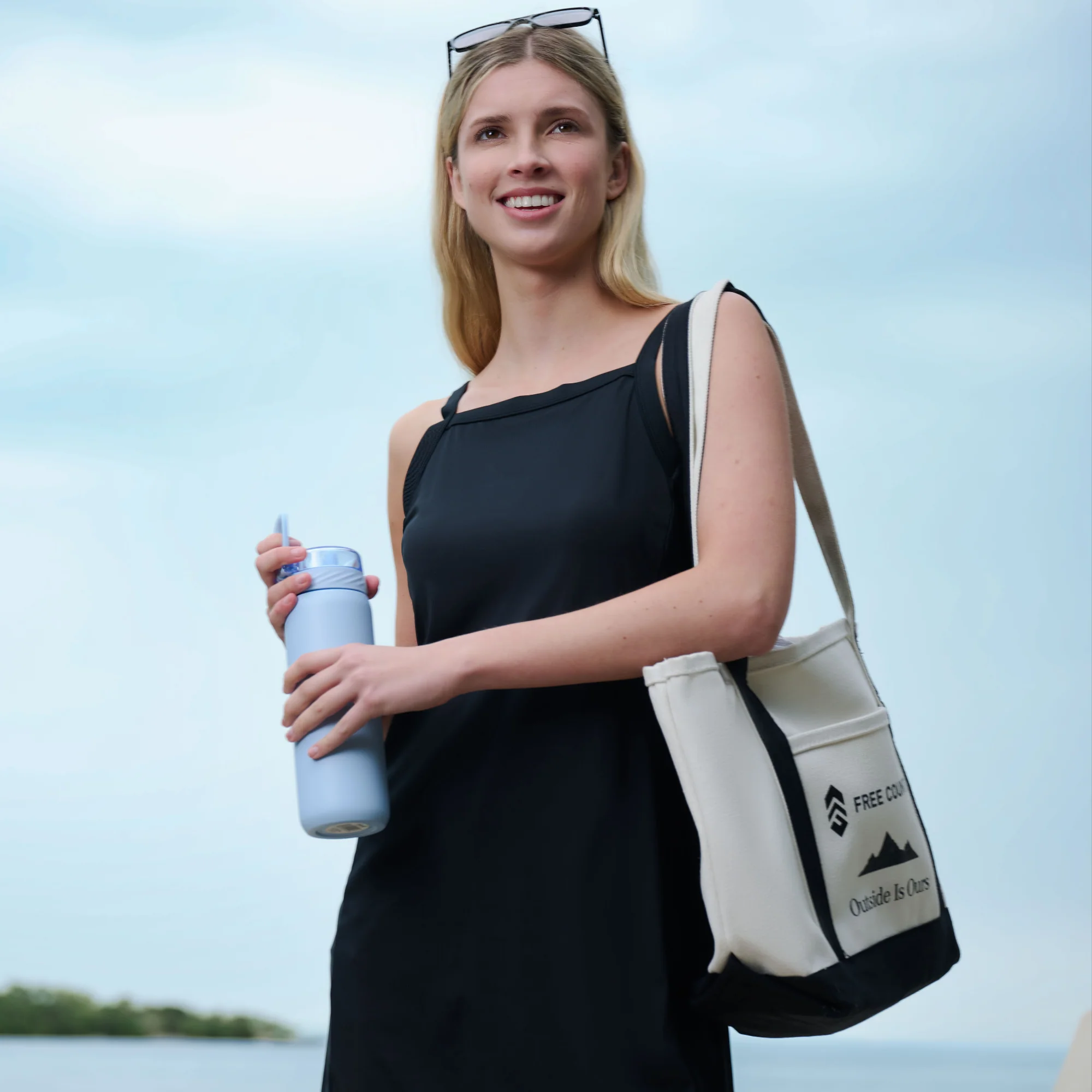 Women's Swim Dress with Built-in Biker Short - Image 4