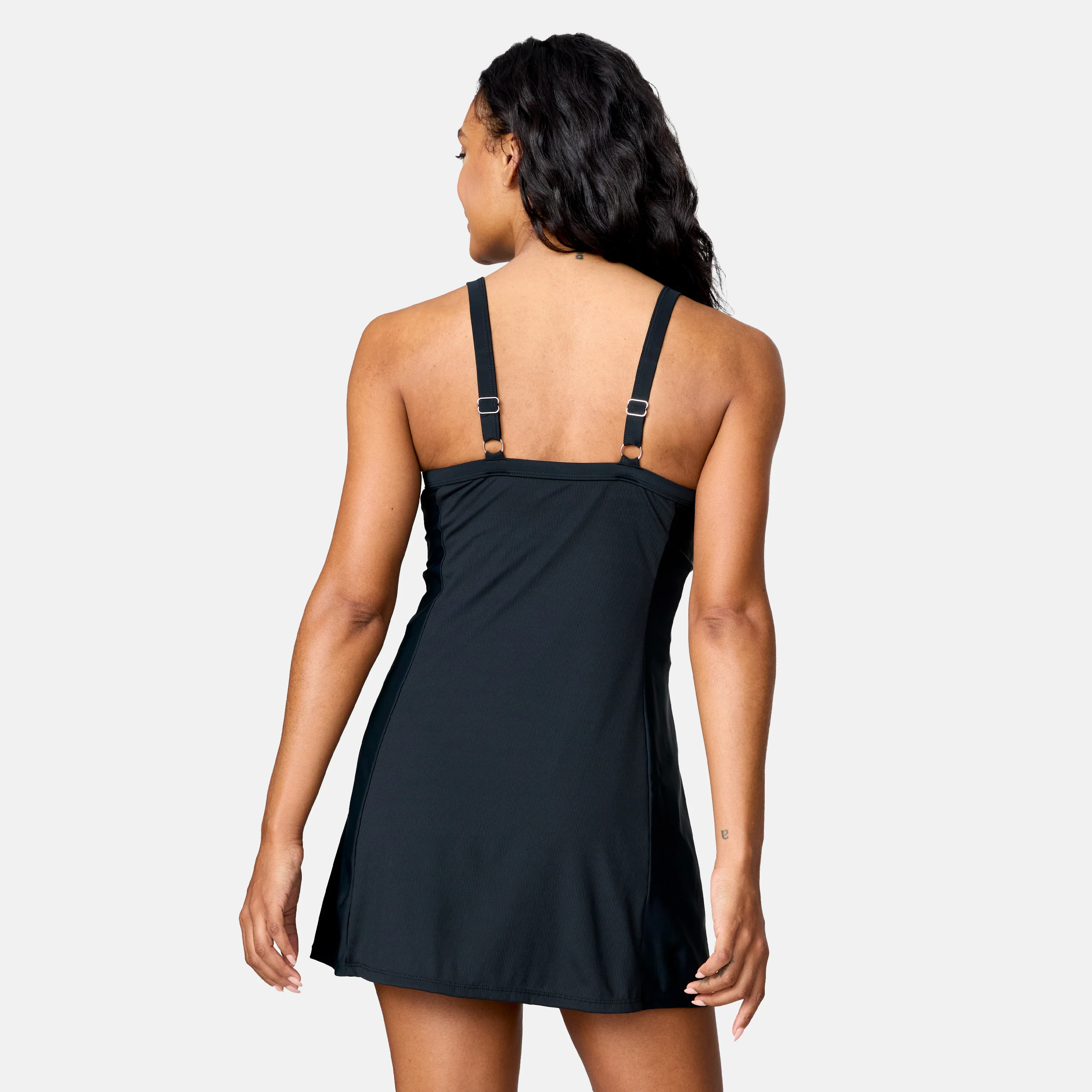 Women's Swim Dress with Built-in Biker Short - Image 5