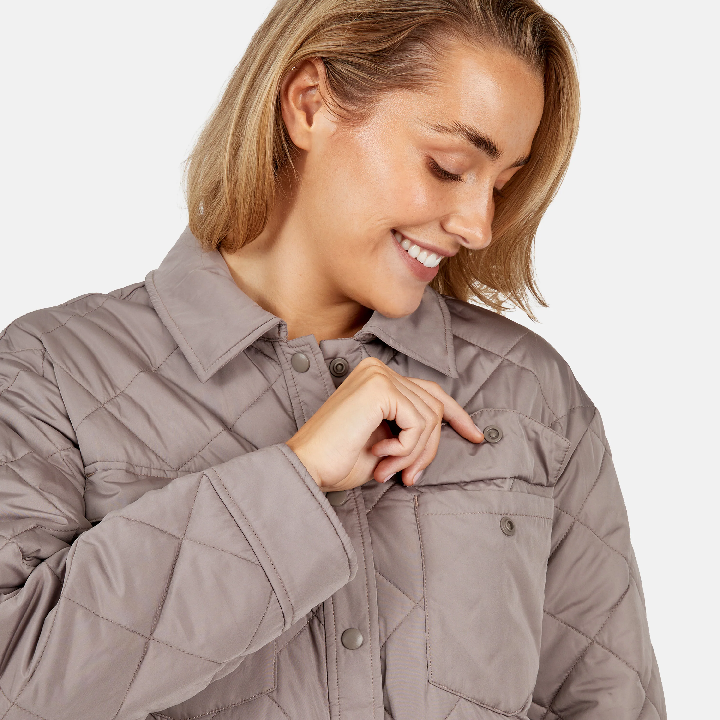 Women's Trailblazer Quilted Shacket - Image 10