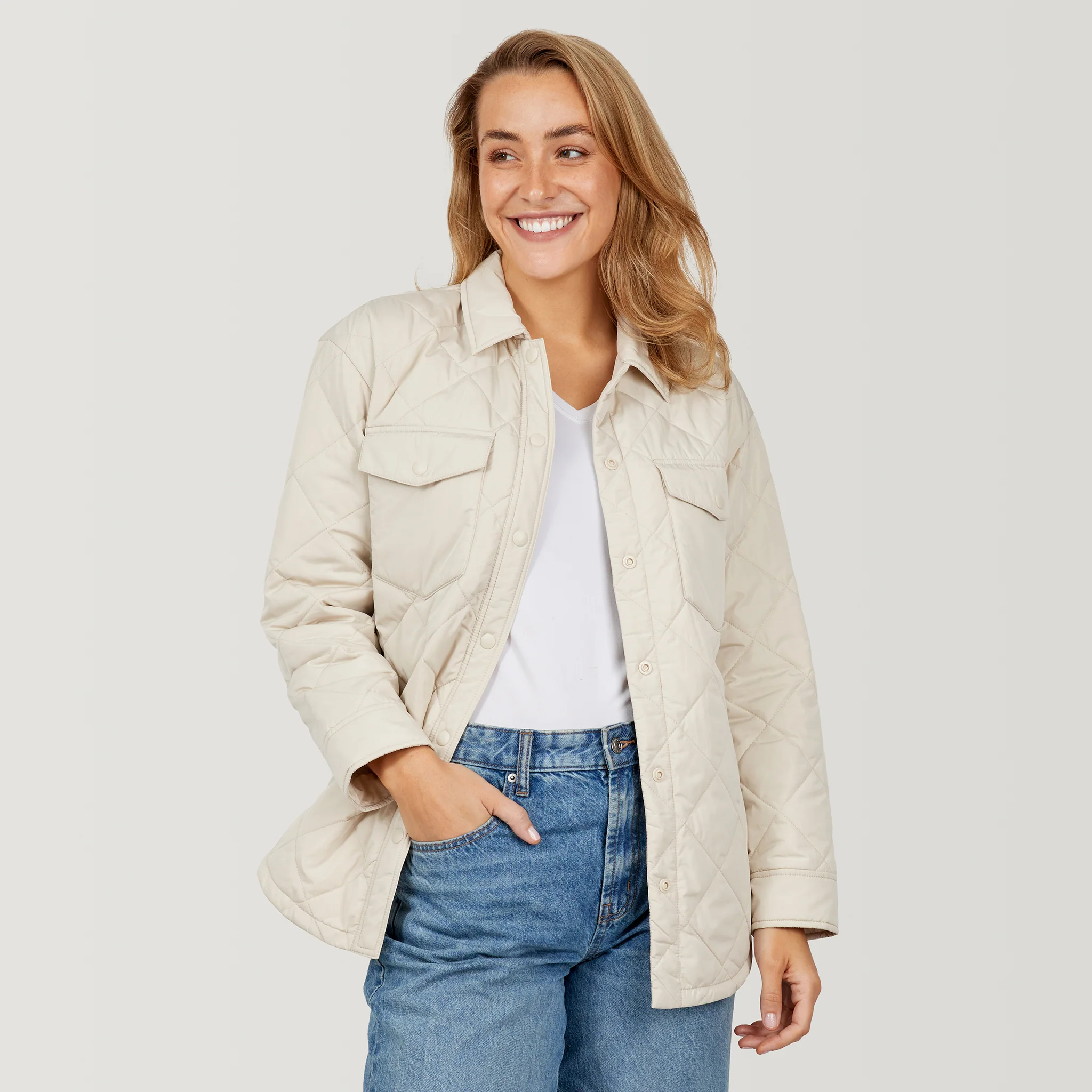 Women's Trailblazer Quilted Shacket - Image 14