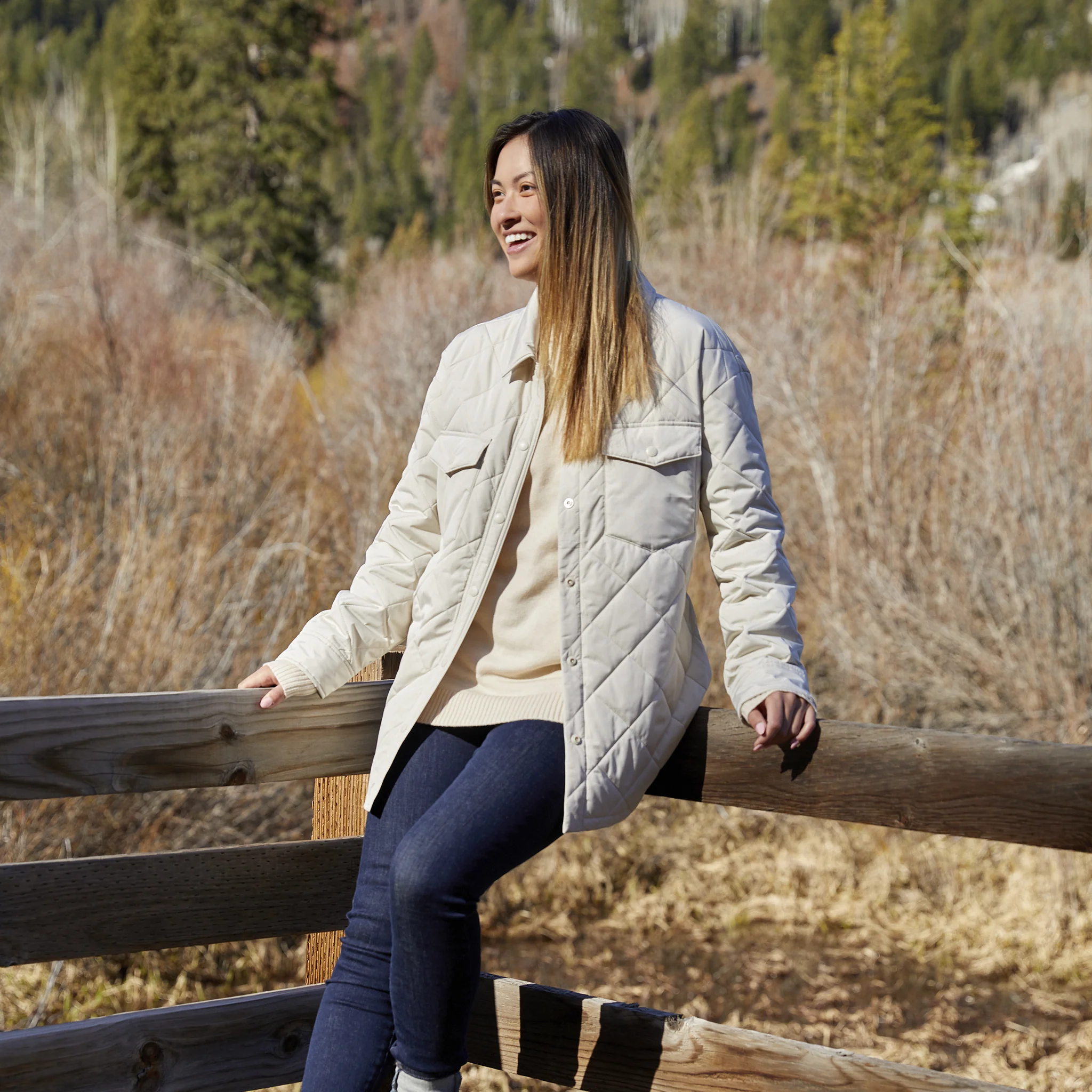 Women's Trailblazer Quilted Shacket - Image 17