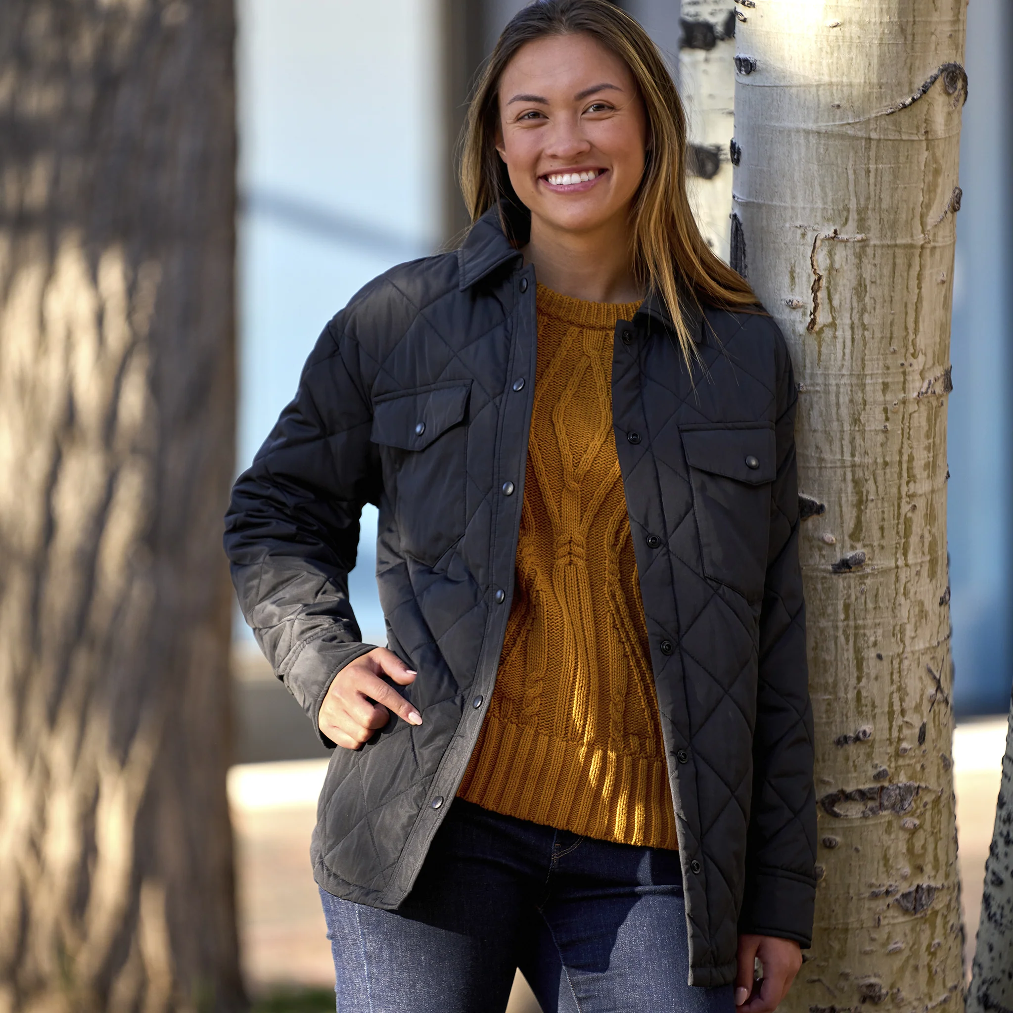 Women's Trailblazer Quilted Shacket - Image 2