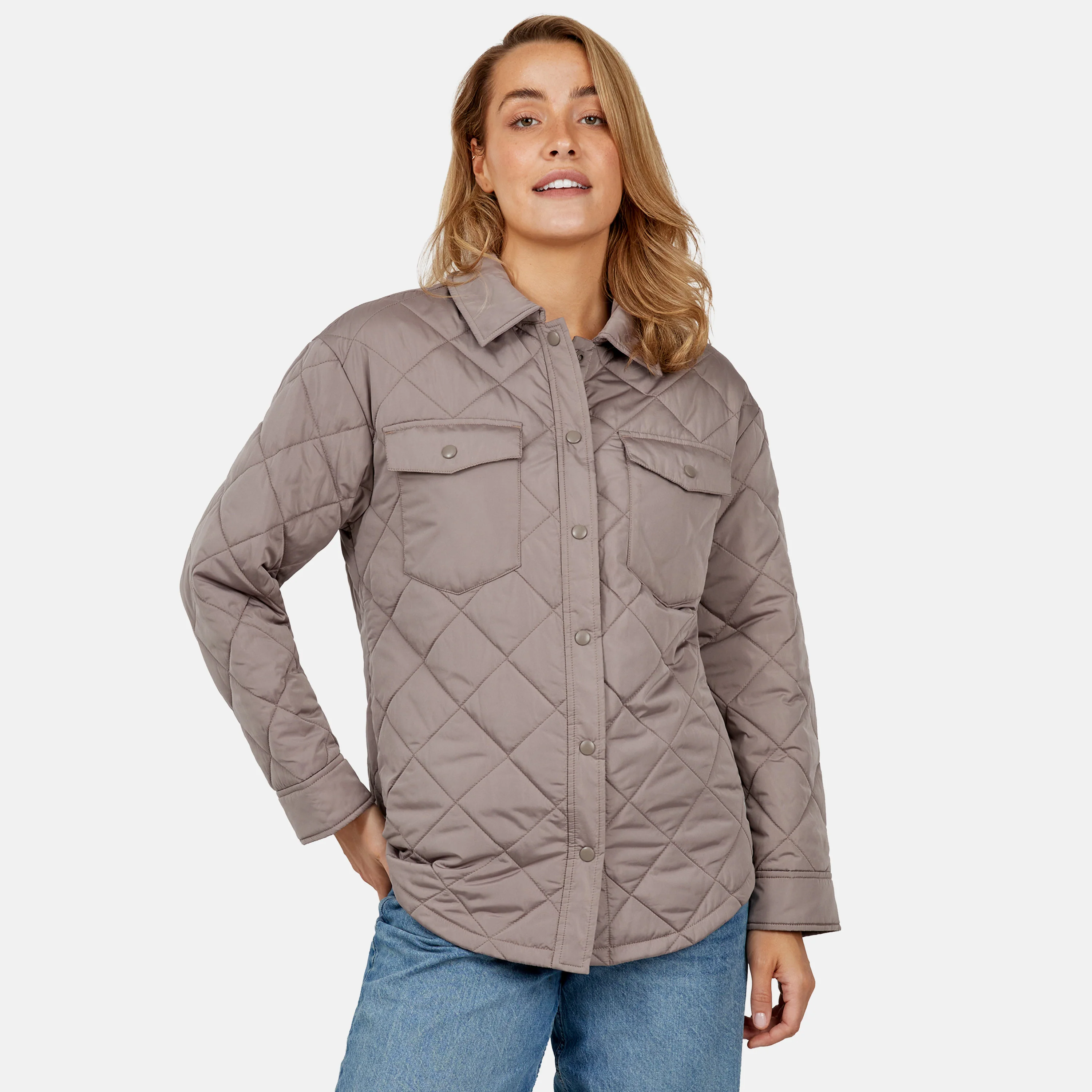Women's Trailblazer Quilted Shacket - Image 6
