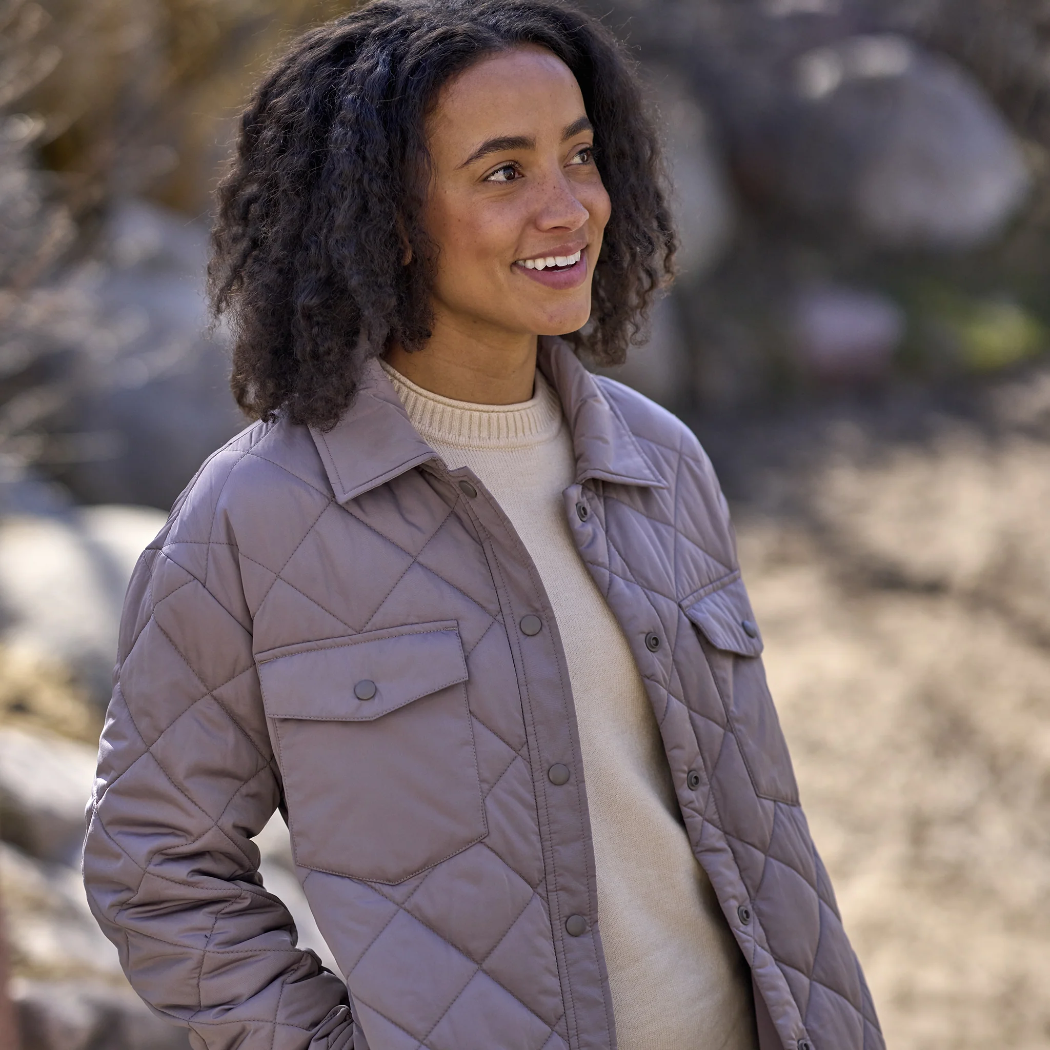 Women's Trailblazer Quilted Shacket - Image 7