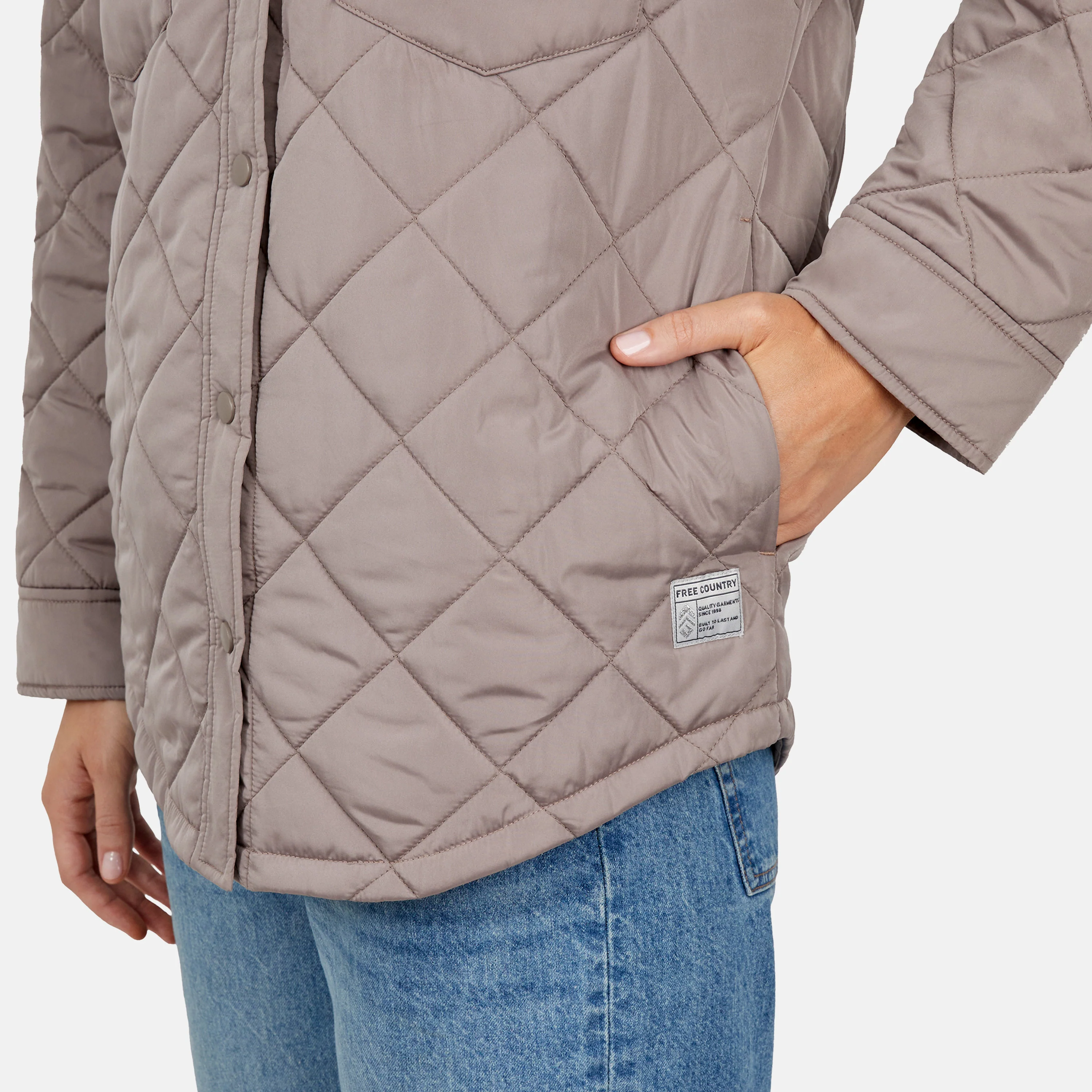 Women's Trailblazer Quilted Shacket - Image 9